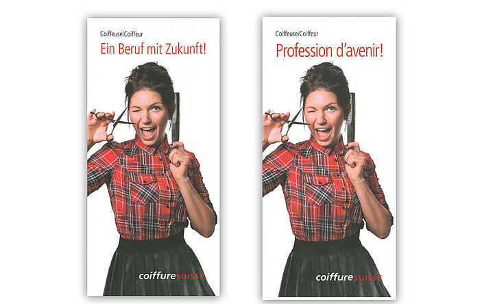 Flyer «Ein Beruf mit Zukunft»