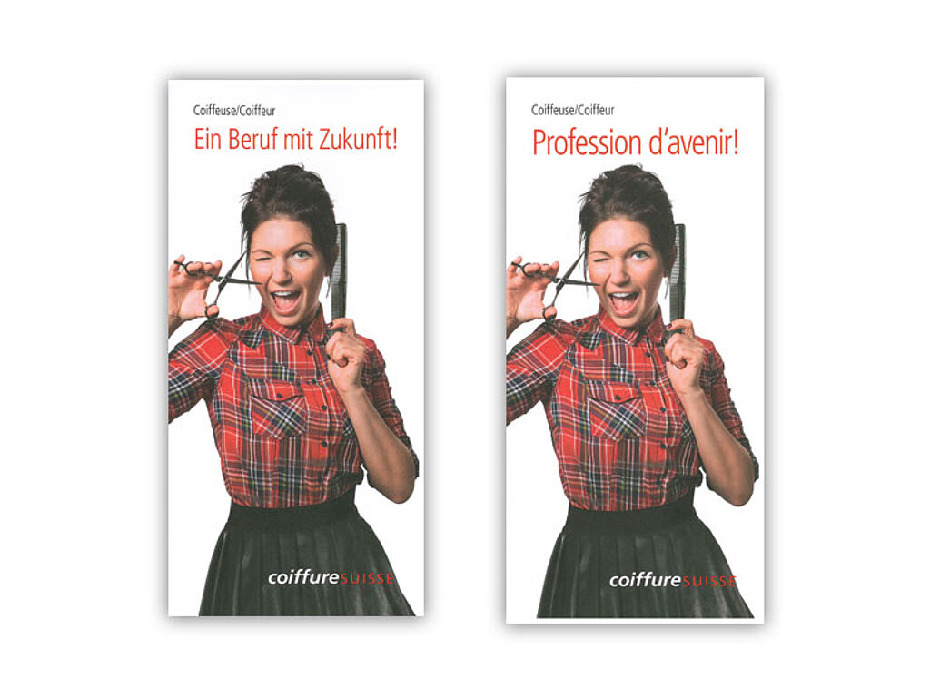 Flyer «Ein Beruf mit Zukunft»